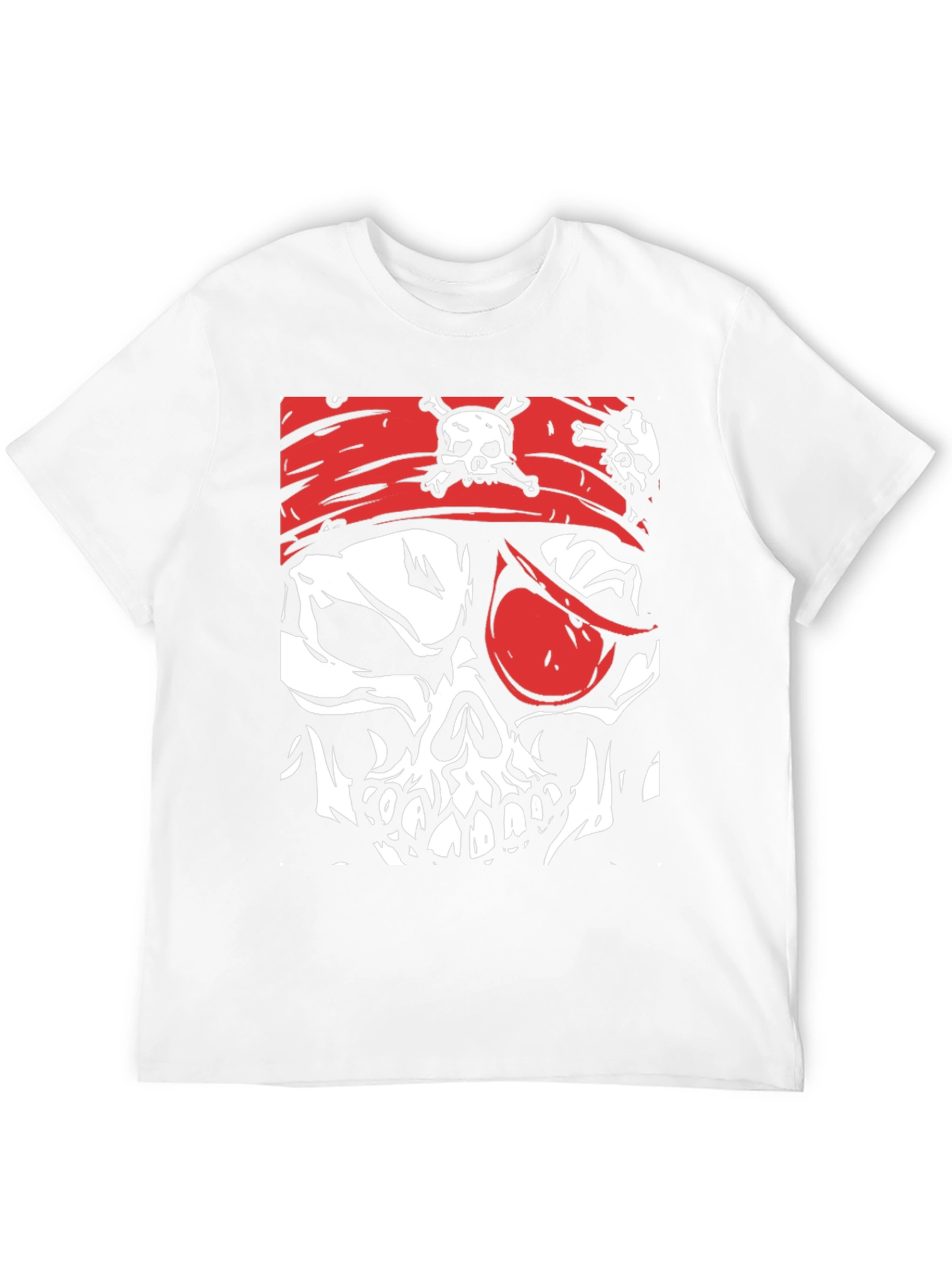 Pirate Skull Graphic T-Shirt