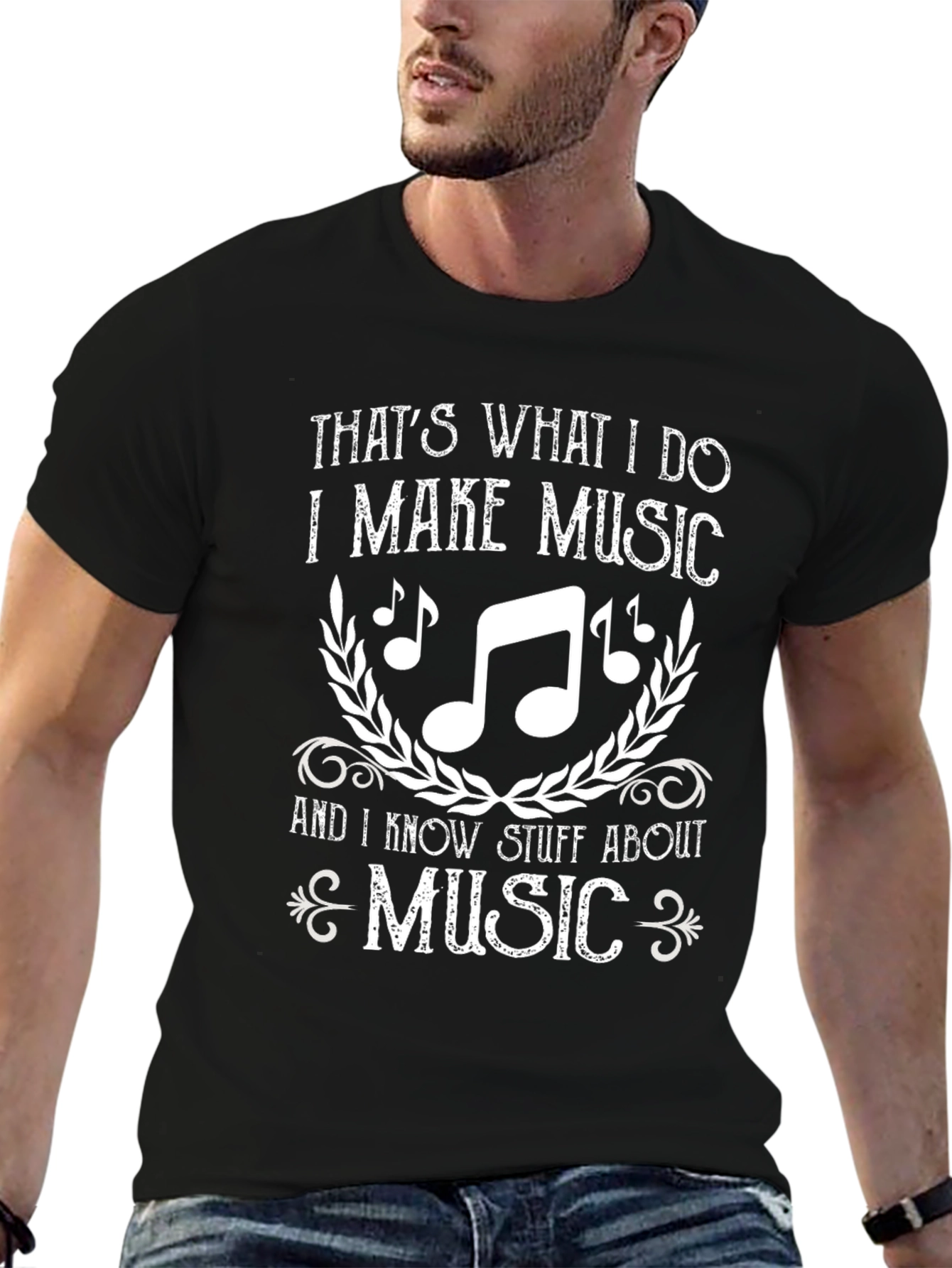 Music Lovers Tee: Thats What I Do T-Shirt