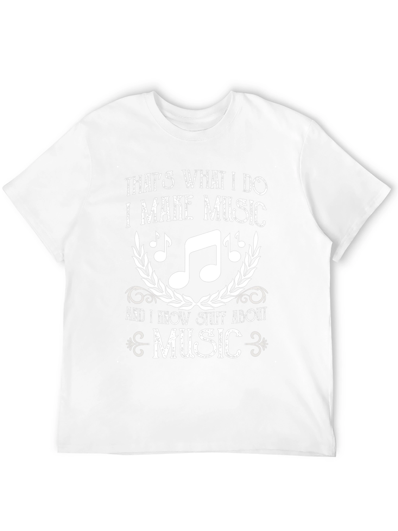 Music Lovers Tee: Thats What I Do T-Shirt