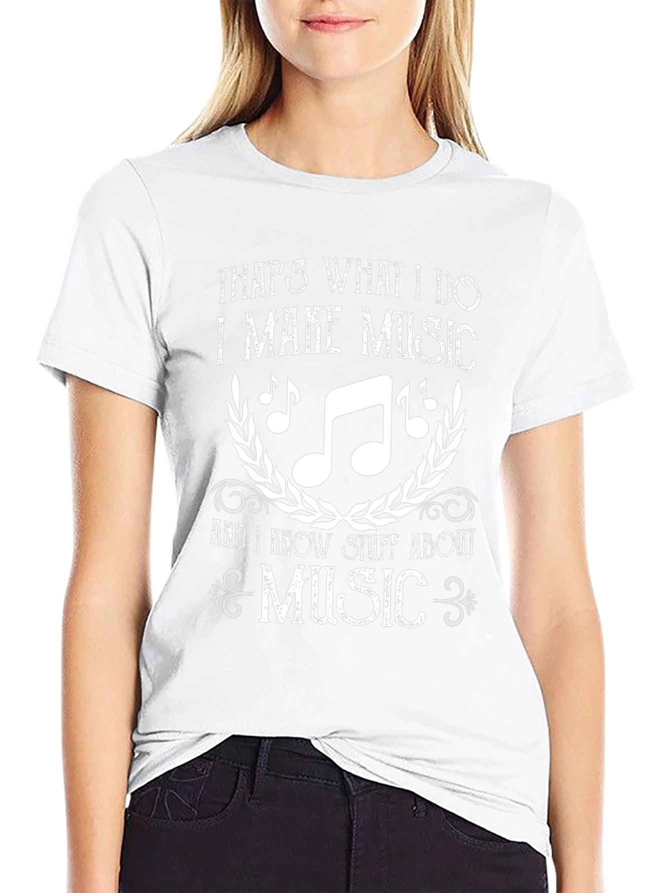 Music Lovers Tee: Thats What I Do T-Shirt