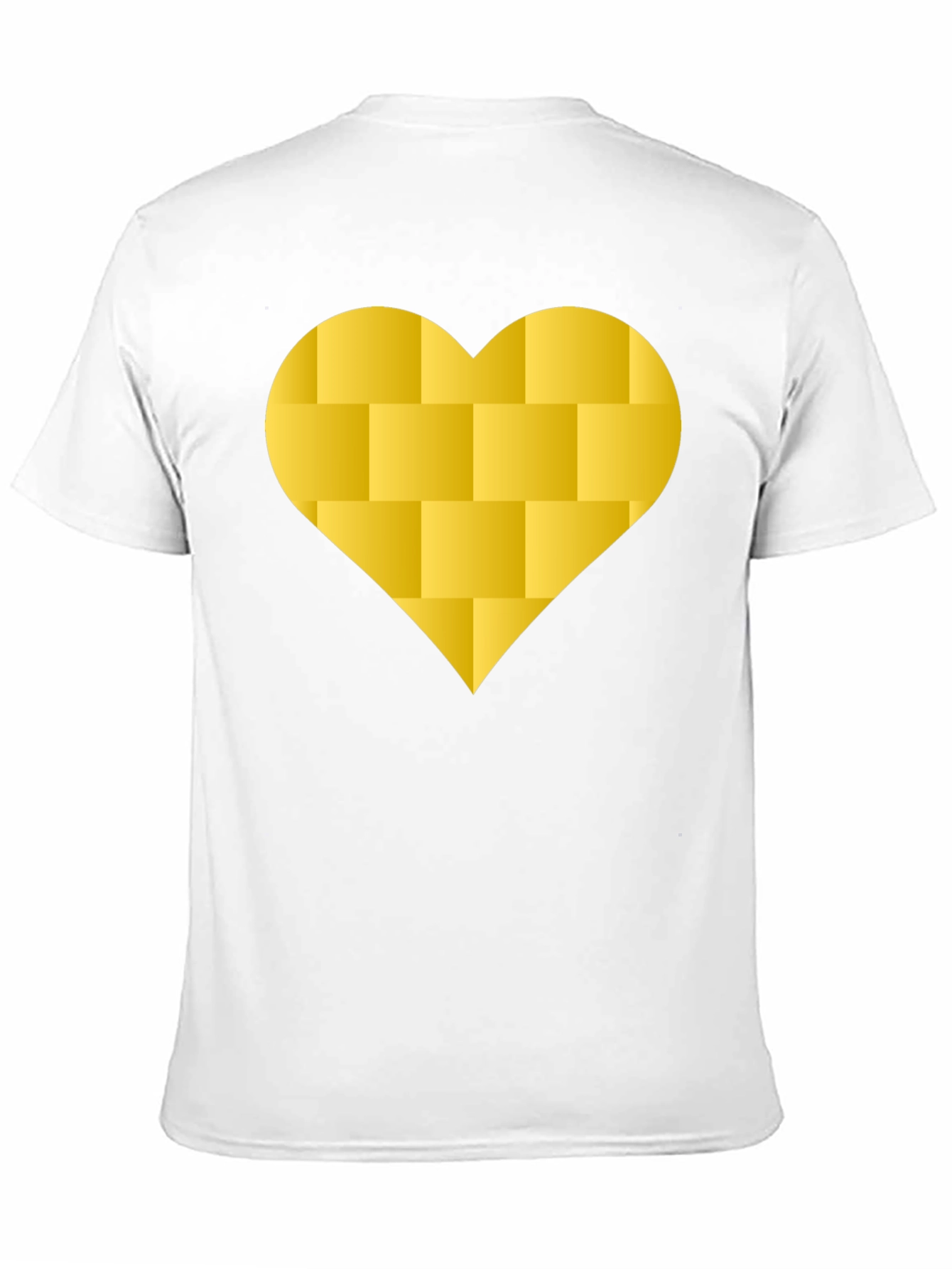 Brick Heart Graphic Tee - Modern Black T-Shirt