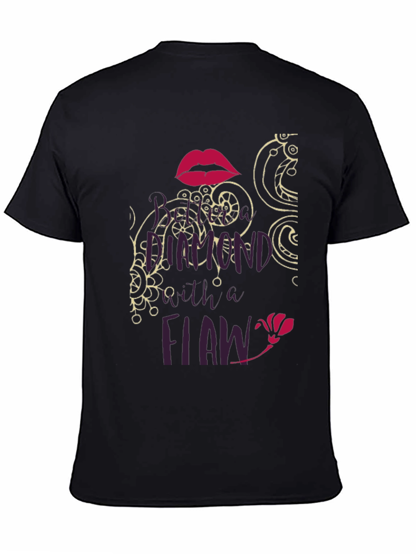 Diamond with a Flaw Graphic Tee - Black