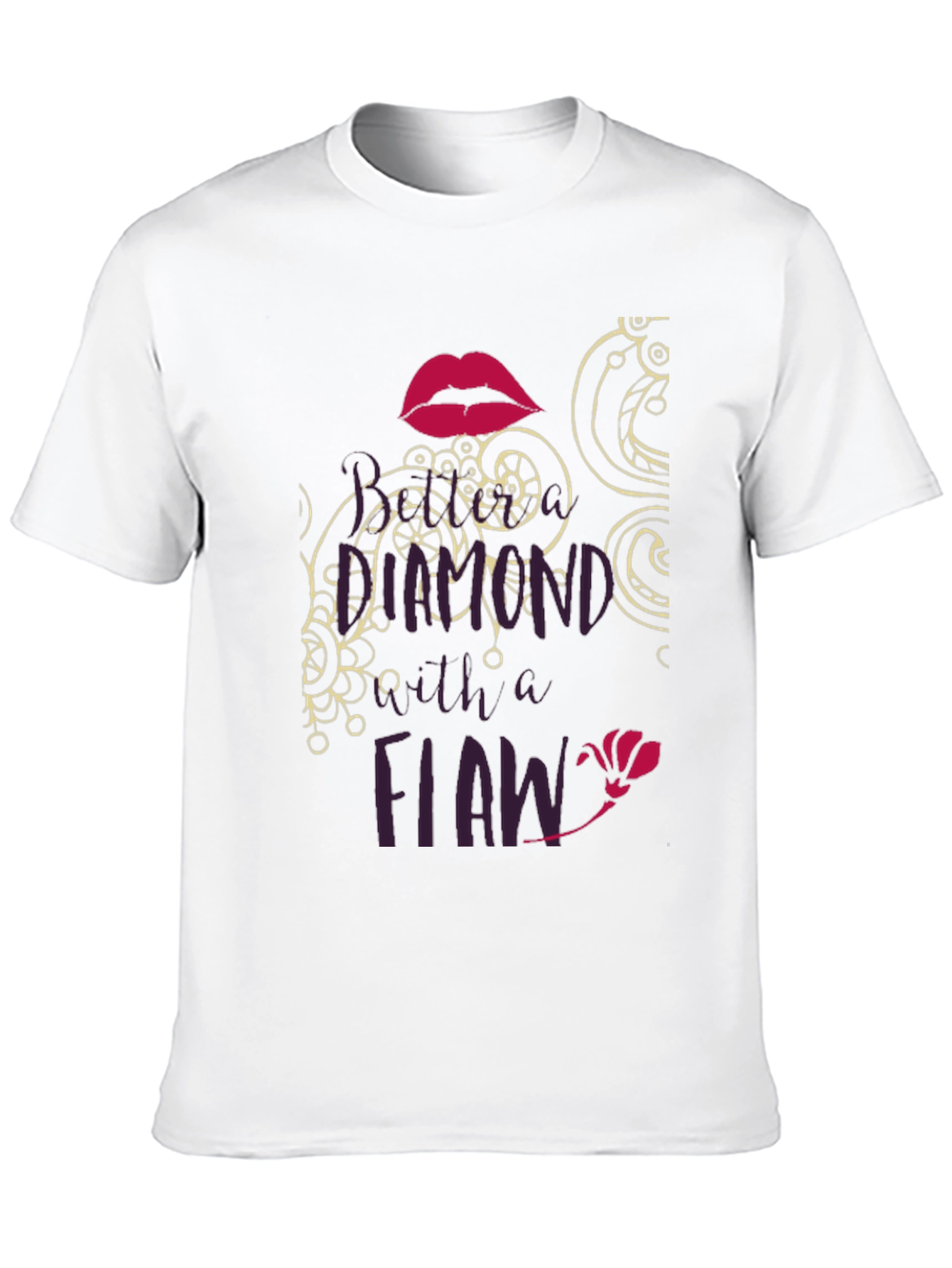 Diamond with a Flaw Graphic Tee - Black
