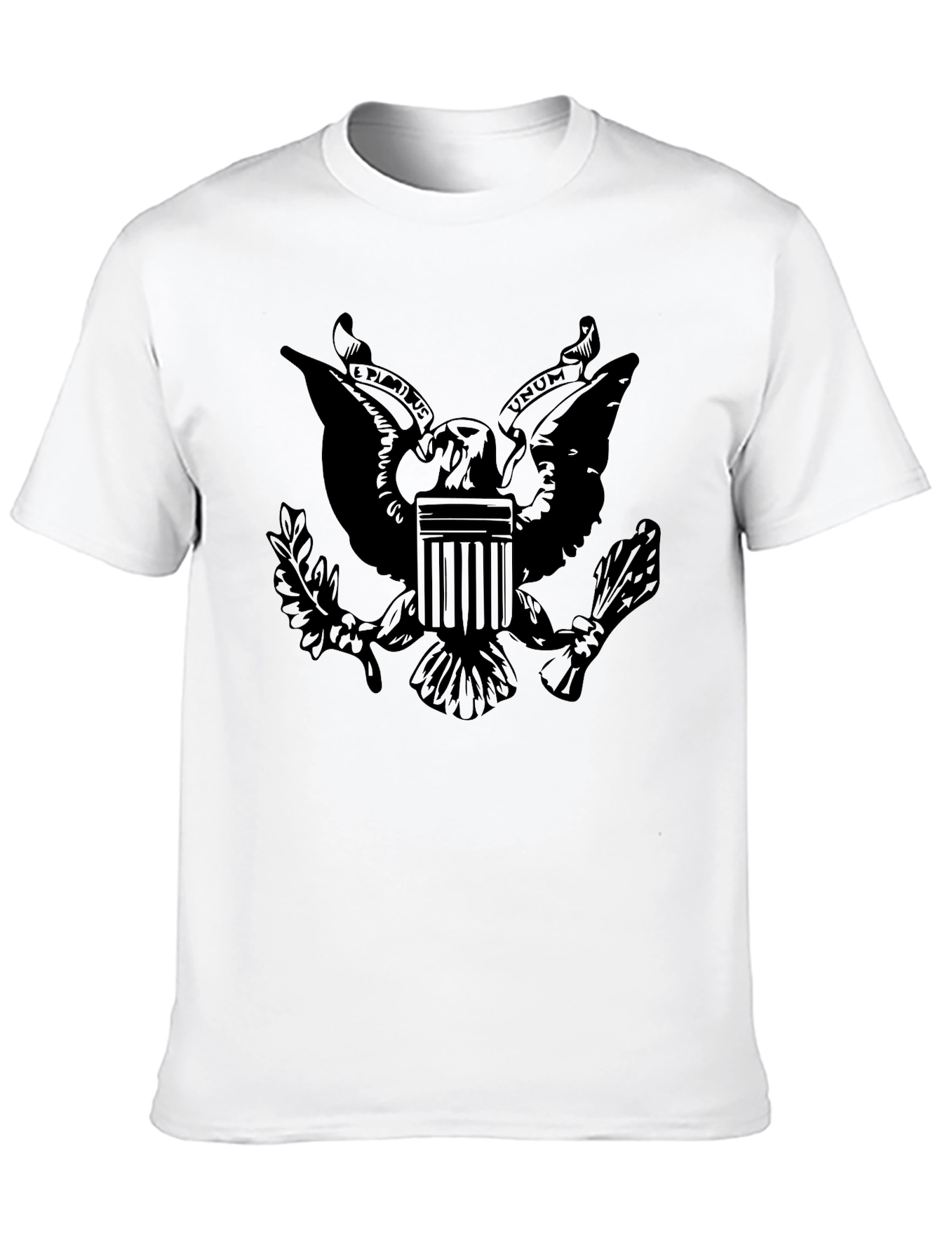 Black Eagle Crest Graphic T-Shirt