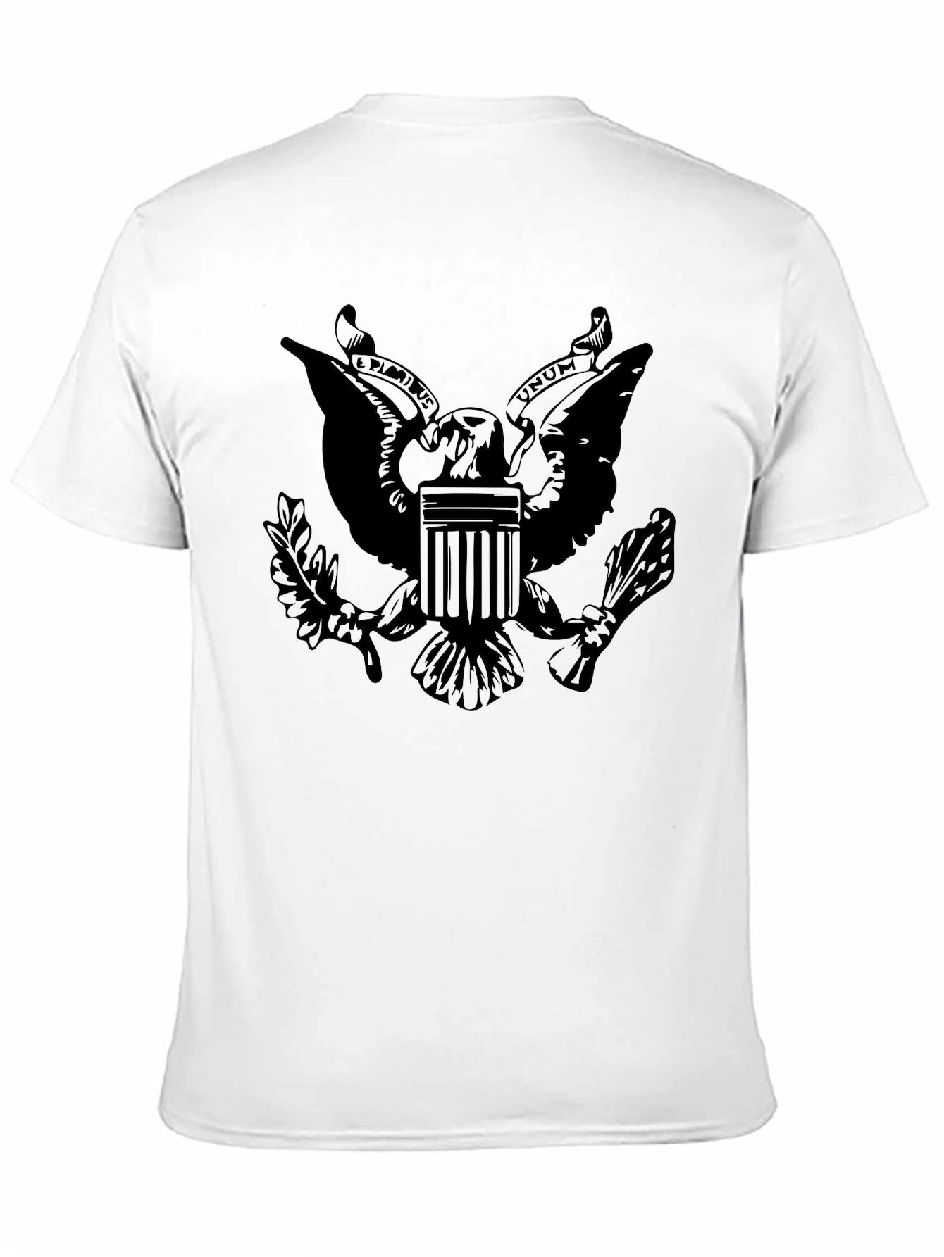 Black Eagle Crest Graphic T-Shirt