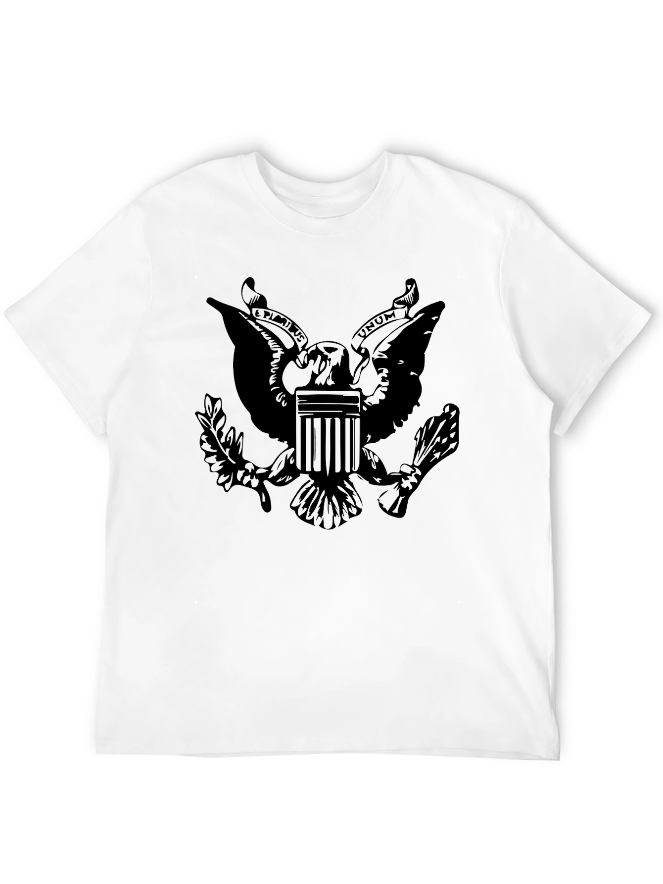 Black Eagle Crest Graphic T-Shirt