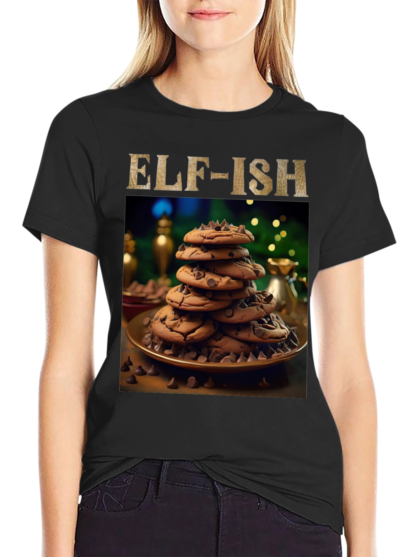 Elf-ish Chocolate Chip Cookie T-Shirt