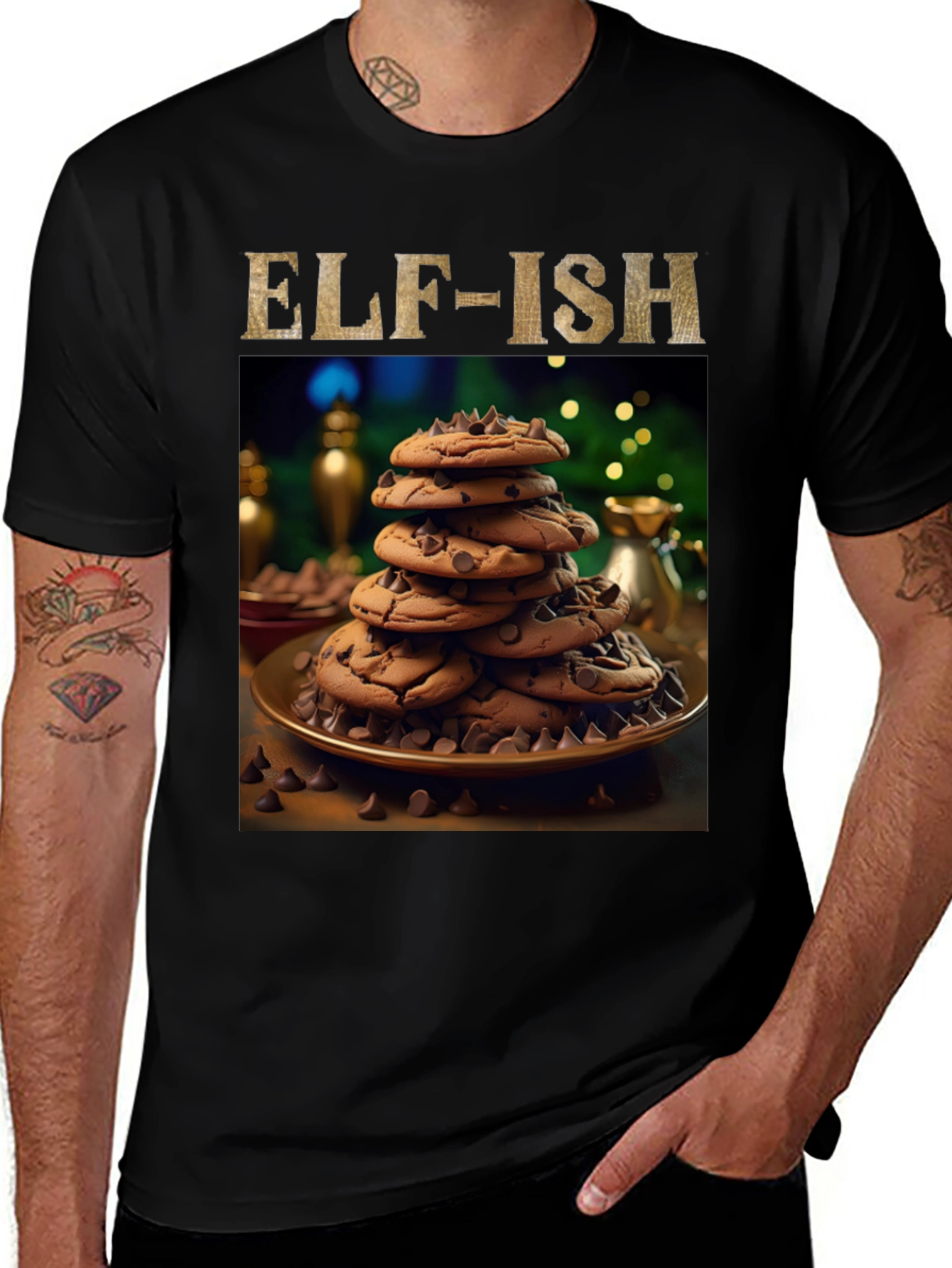 Elf-ish Chocolate Chip Cookie T-Shirt