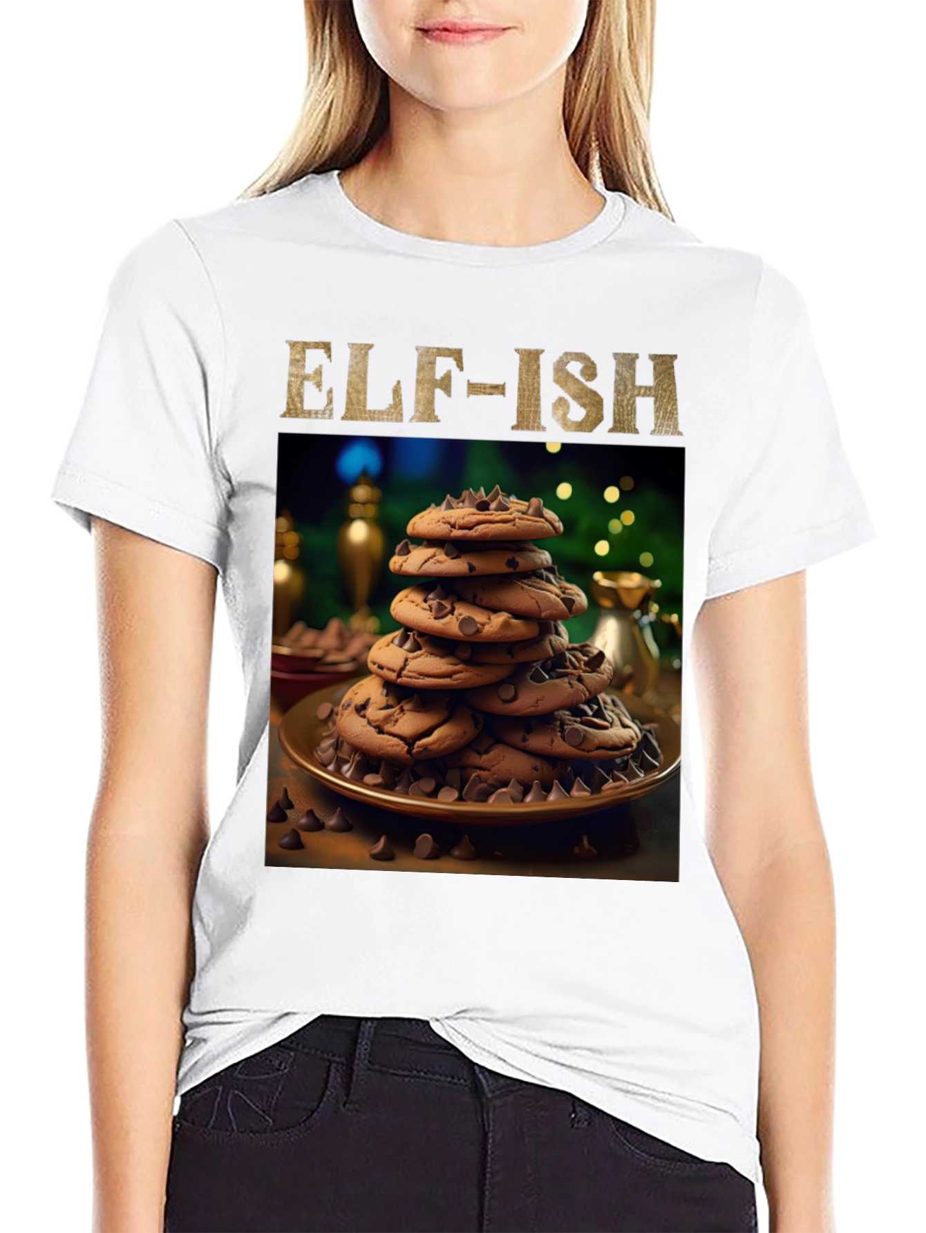 Elf-ish Chocolate Chip Cookie T-Shirt