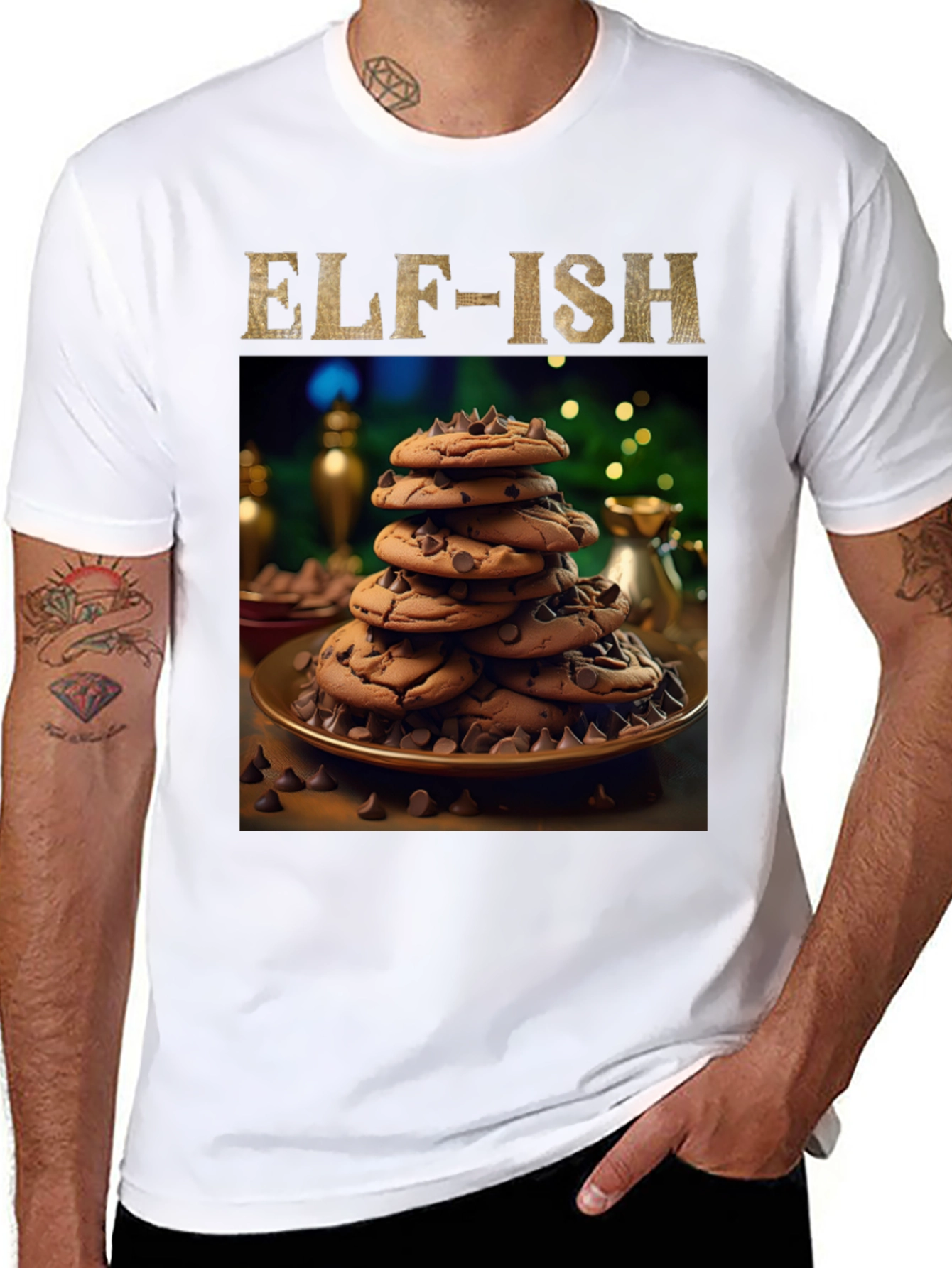 Elf-ish Chocolate Chip Cookie T-Shirt