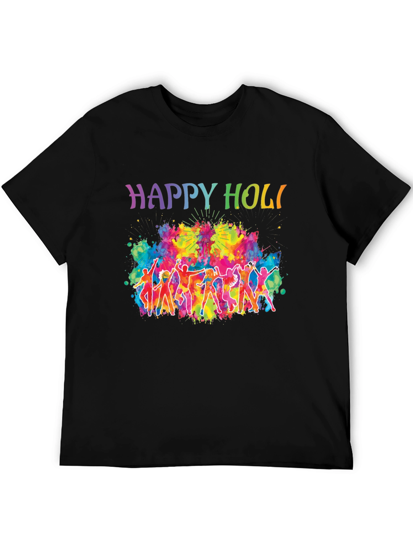 Happy Holi Festival Graphic Tee