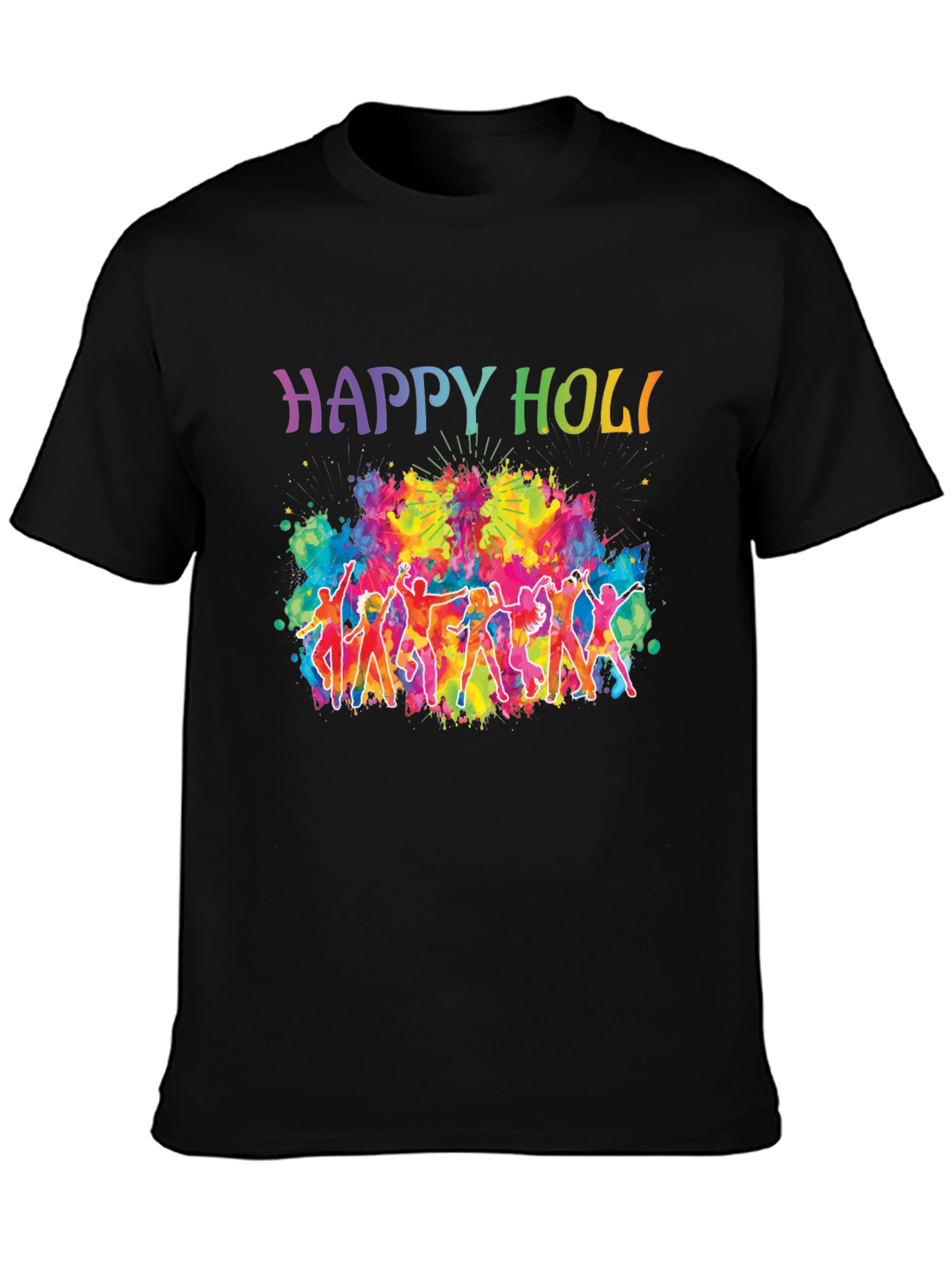 Happy Holi Festival Graphic Tee