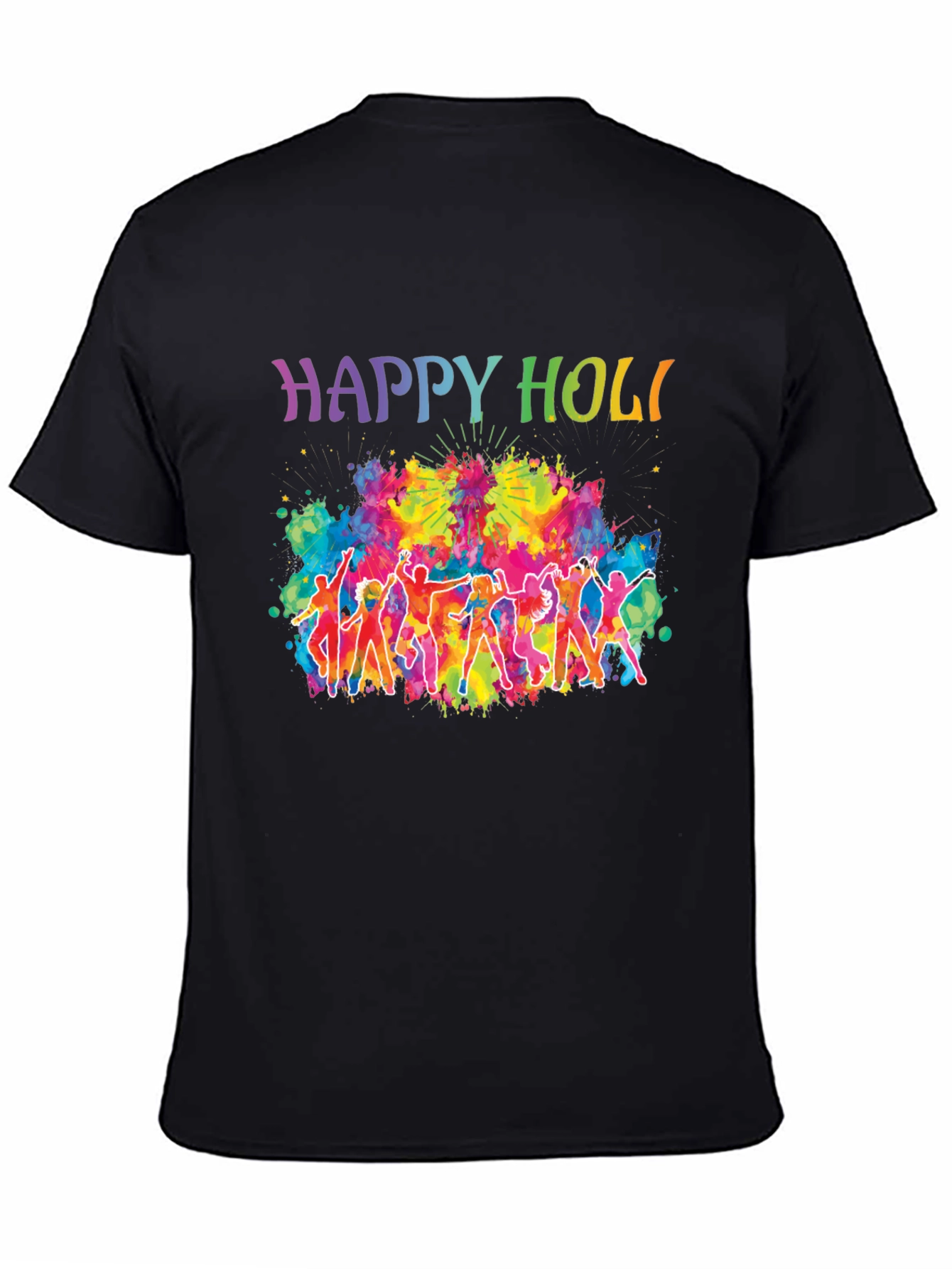Happy Holi Festival Graphic Tee