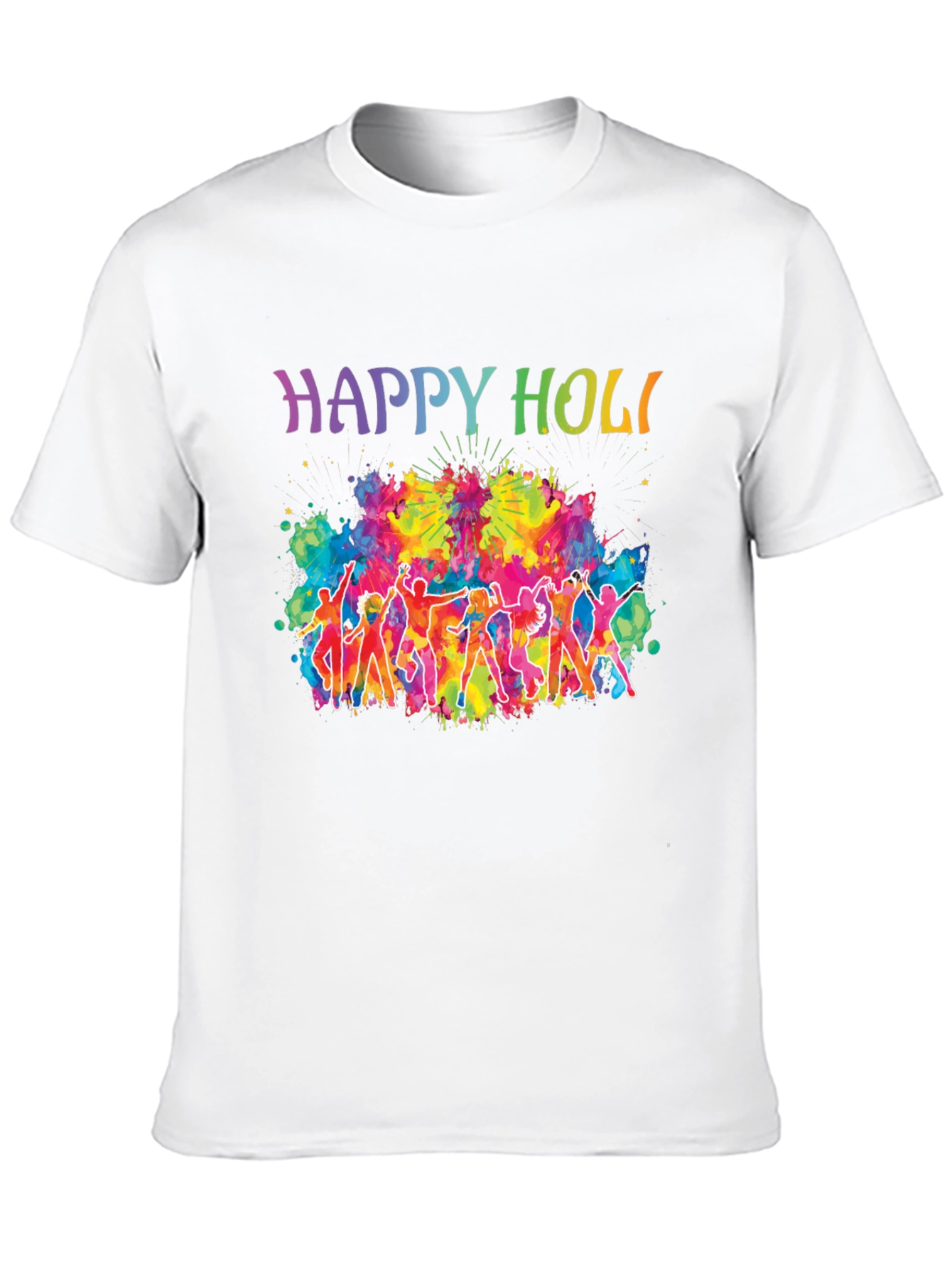 Happy Holi Festival Graphic Tee