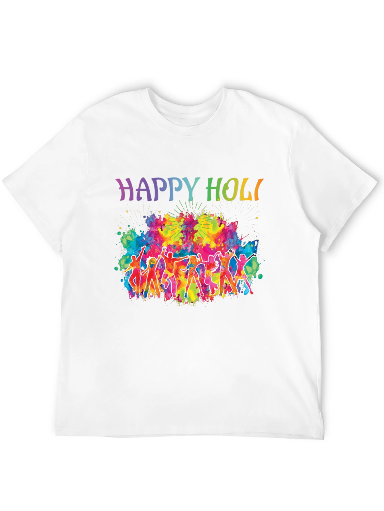 Happy Holi Festival Graphic Tee