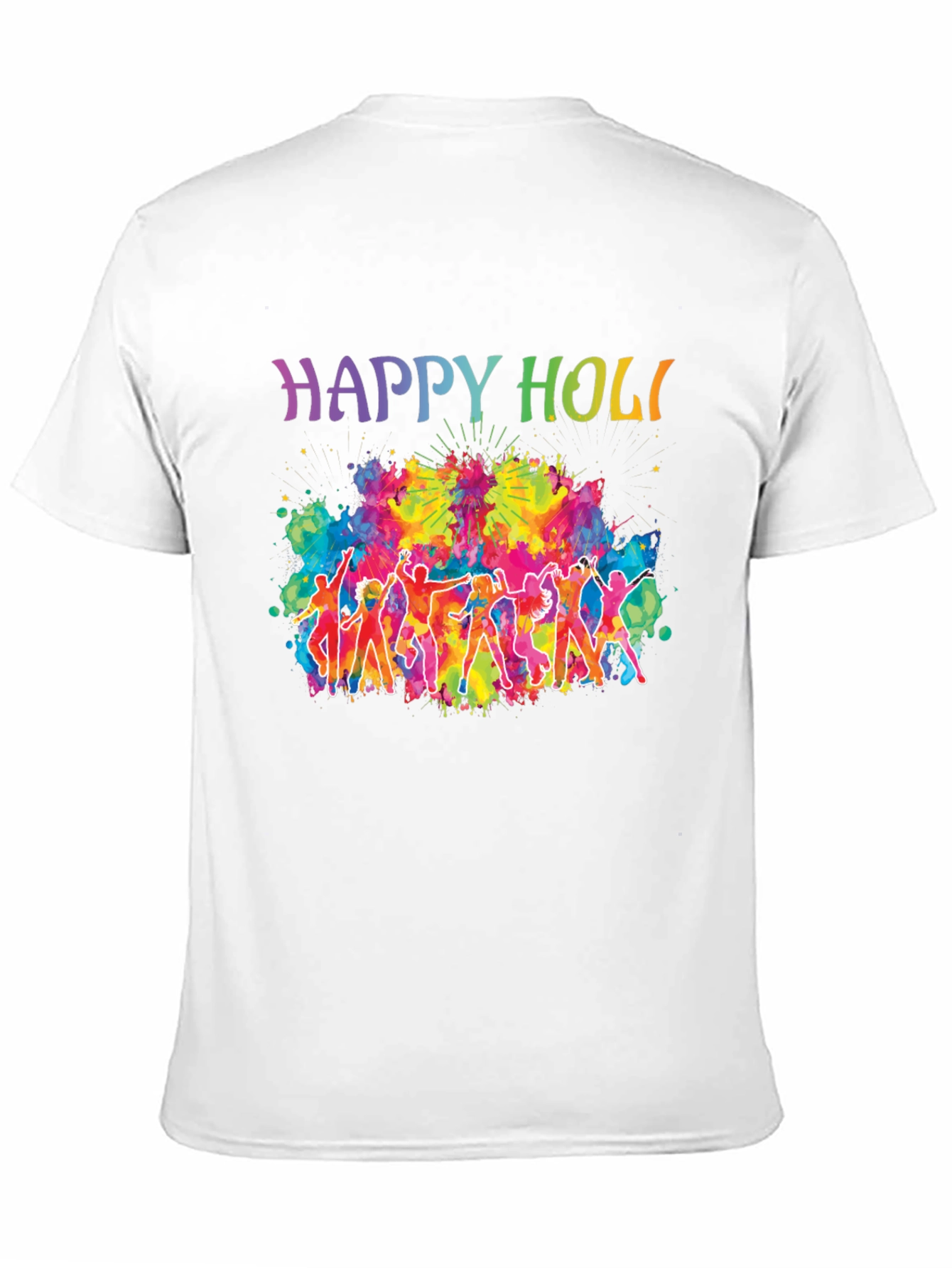Happy Holi Festival Graphic Tee