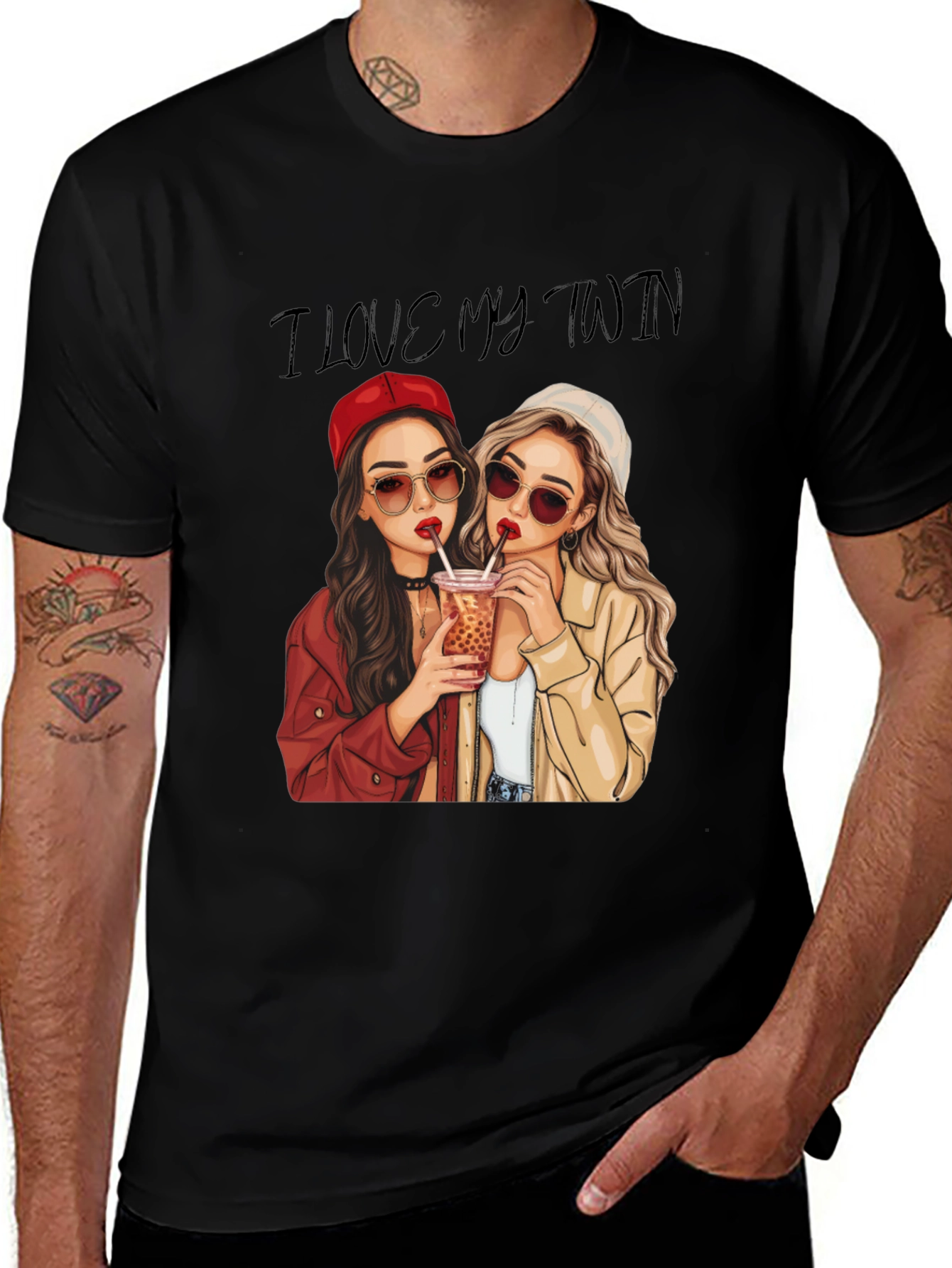I Love My Twin T-Shirt