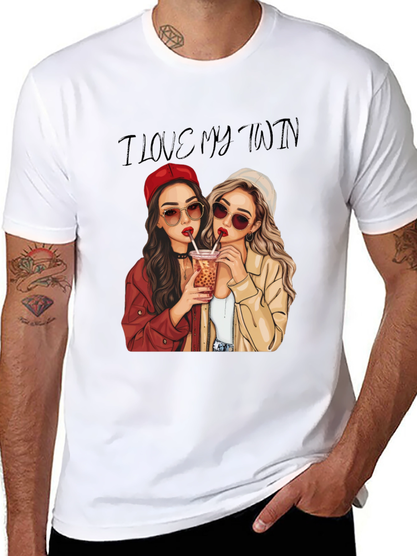 I Love My Twin T-Shirt