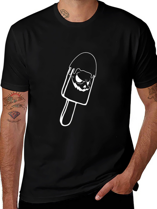 Spooky Popsicle Graphic Tee - Halloween Vibes