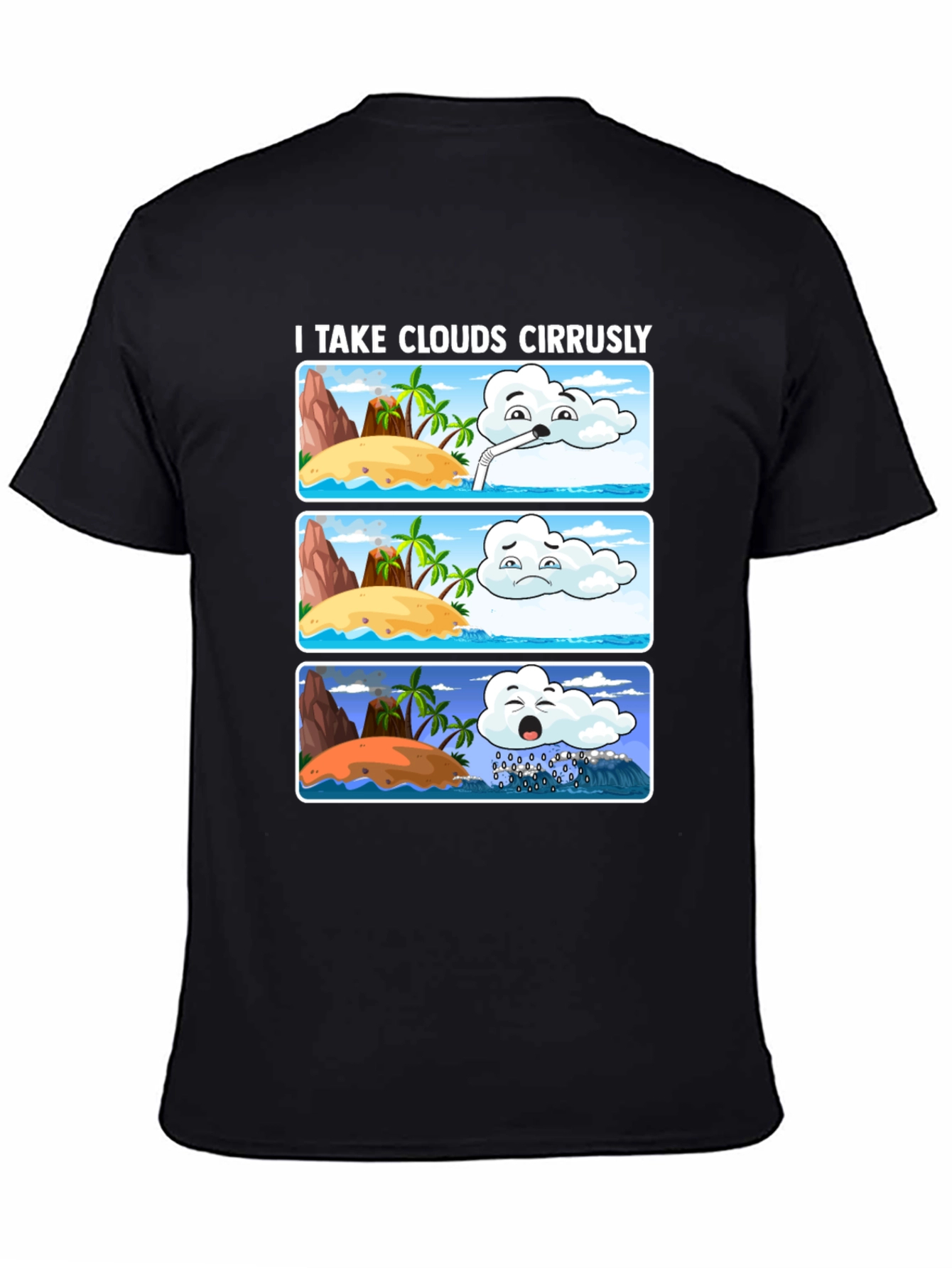 Humorous Weather Cartoon T-Shirt