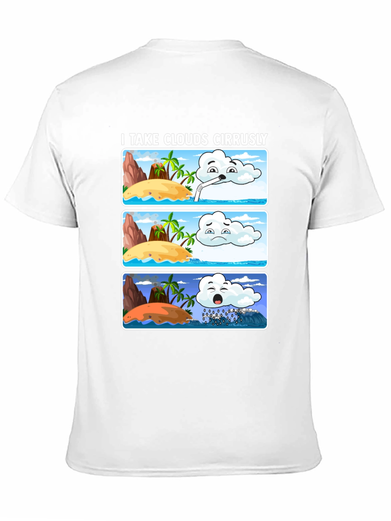 Humorous Weather Cartoon T-Shirt