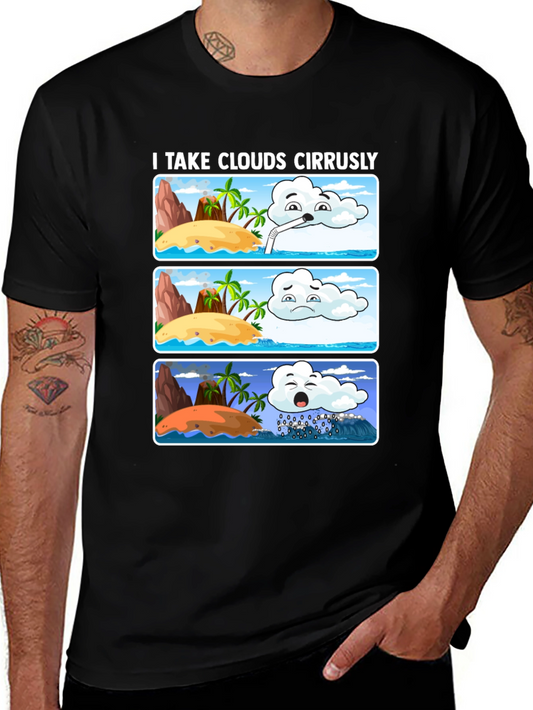 Humorous Weather Cartoon T-Shirt