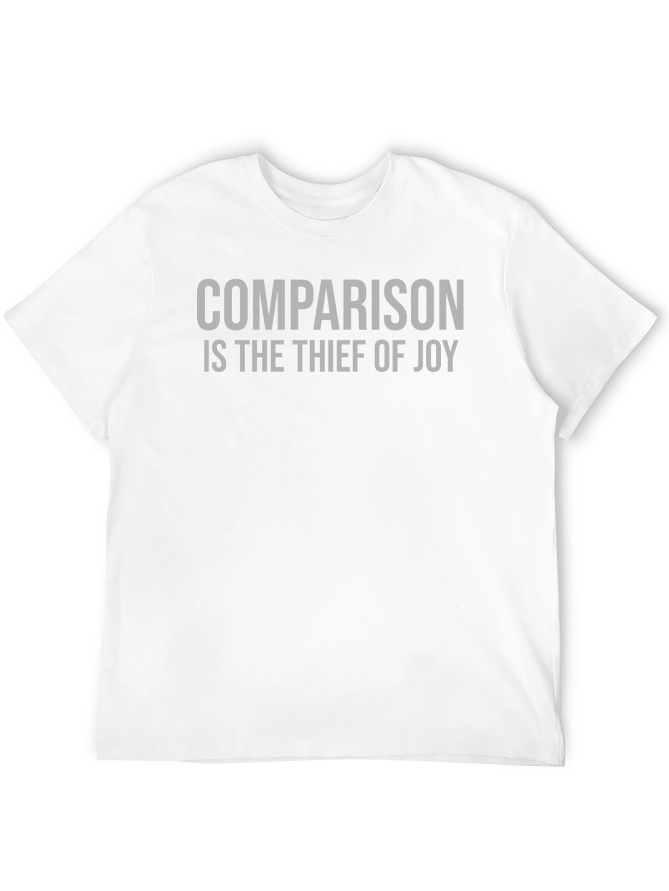 Comparison Thief of Joy Graphic Tee - Black