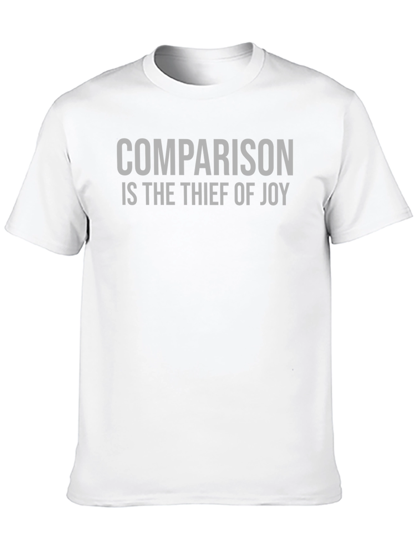 Comparison Thief of Joy Graphic Tee - Black