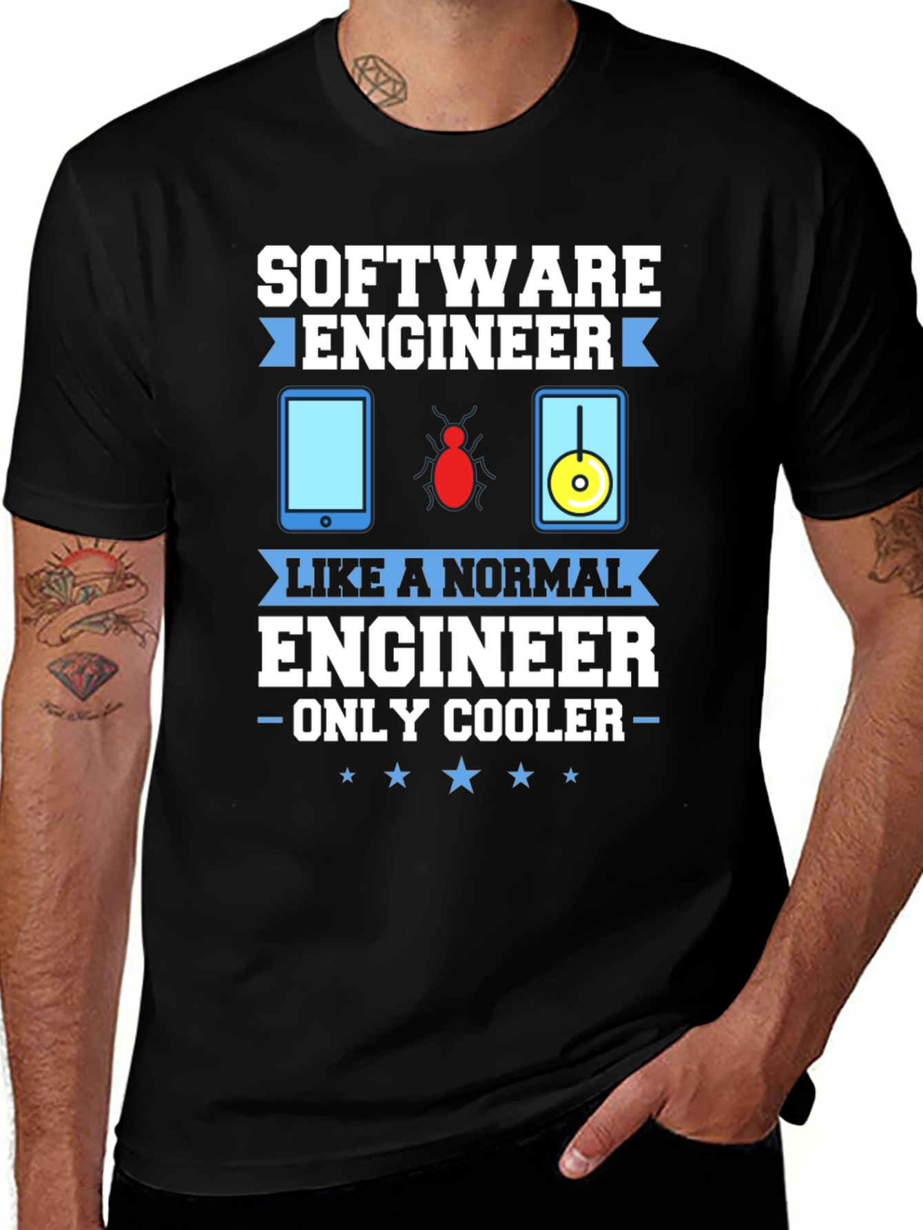 Software Engineer Funny Graphic T-Shirt