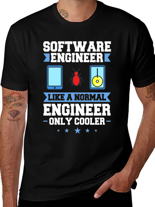 Software Engineer Funny Graphic T-Shirt