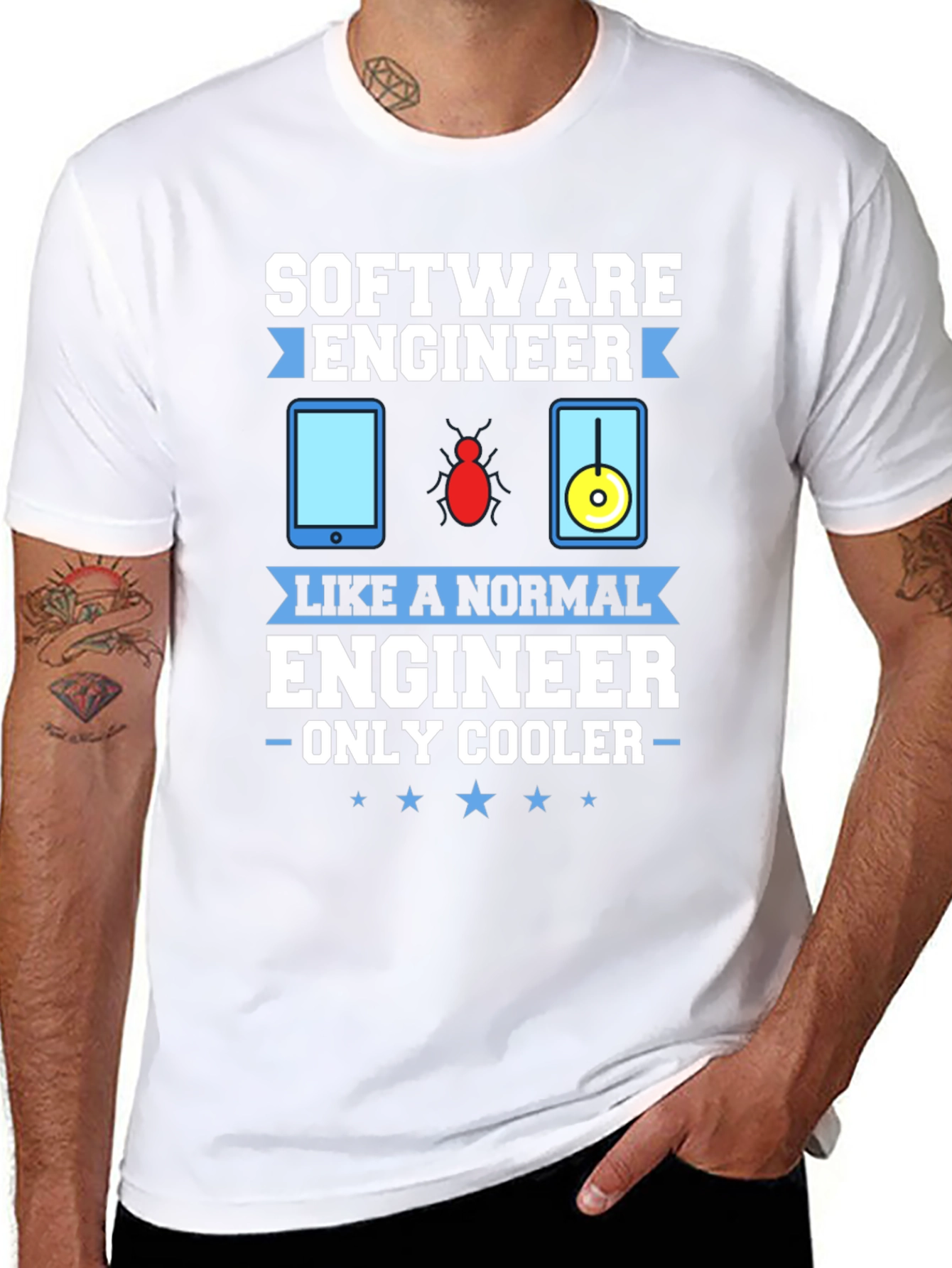 Software Engineer Funny Graphic T-Shirt