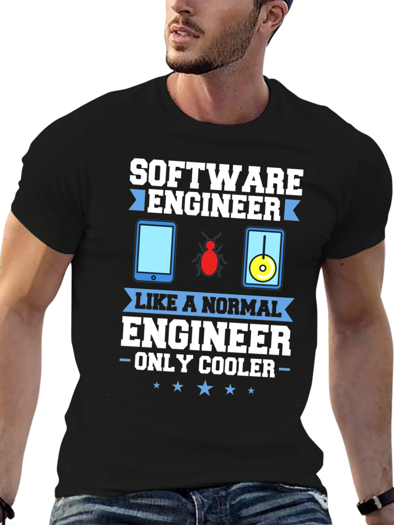 Software Engineer Funny Graphic T-Shirt