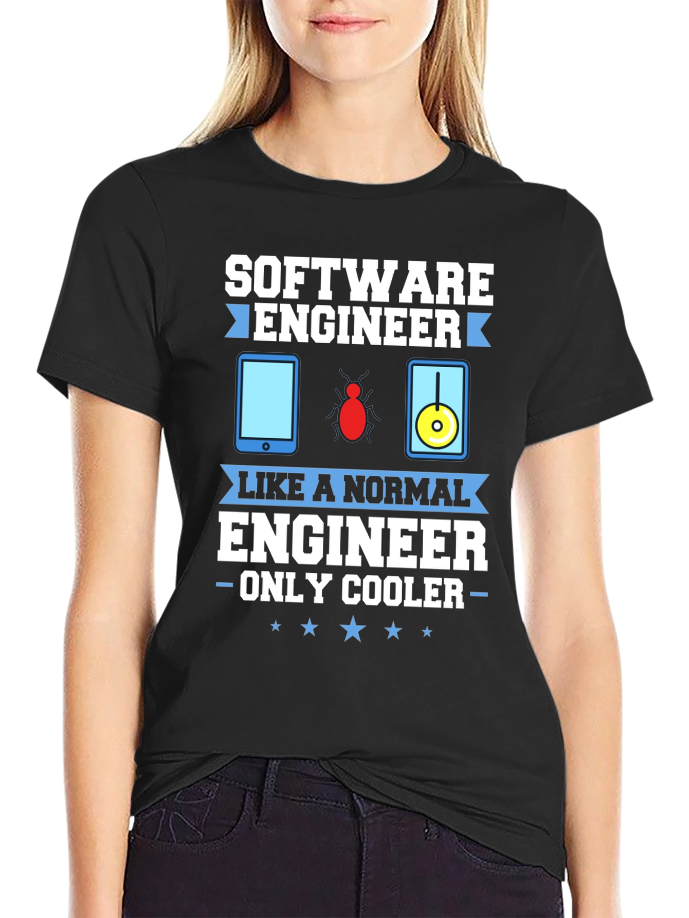 Software Engineer Funny Graphic T-Shirt